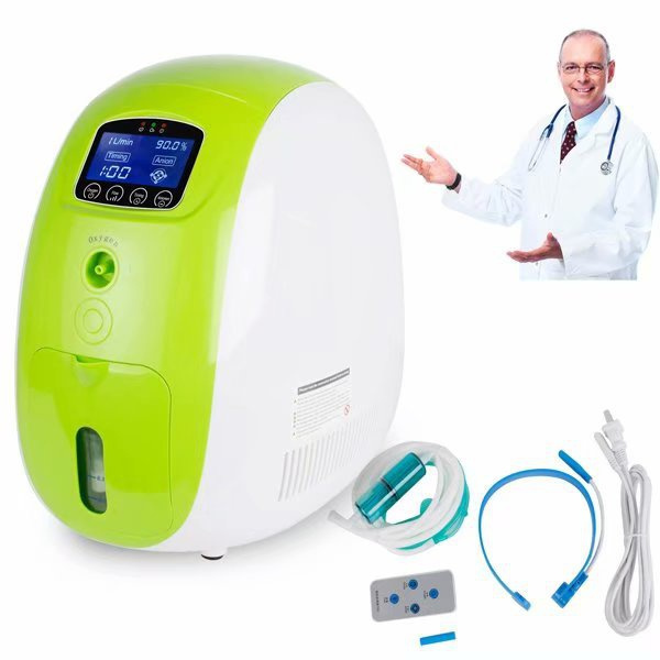 1L8L Adjustable Portable Full Intelligent Home Oxygen Concentrator