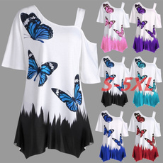 butterflyprint, Summer, Fashion, Tops & Blouses