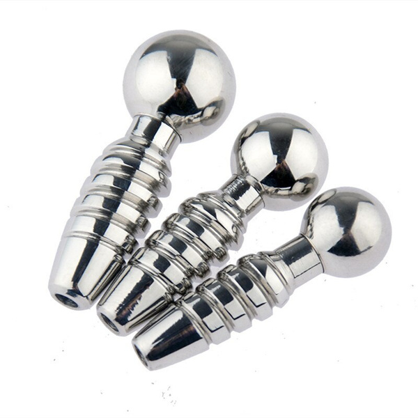 1/3pcs Spiral Stimulation Male Pe/nis Ureth/ral Plug Metal Hollow ...