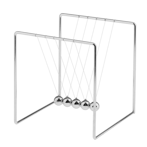 Newton's Cradle Balance Ball Desk Toy Home Office Decor Metal Crafts Wish
