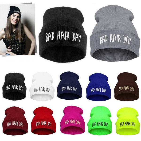 Bad Hair Day Beanie Cap Sport Beanie 