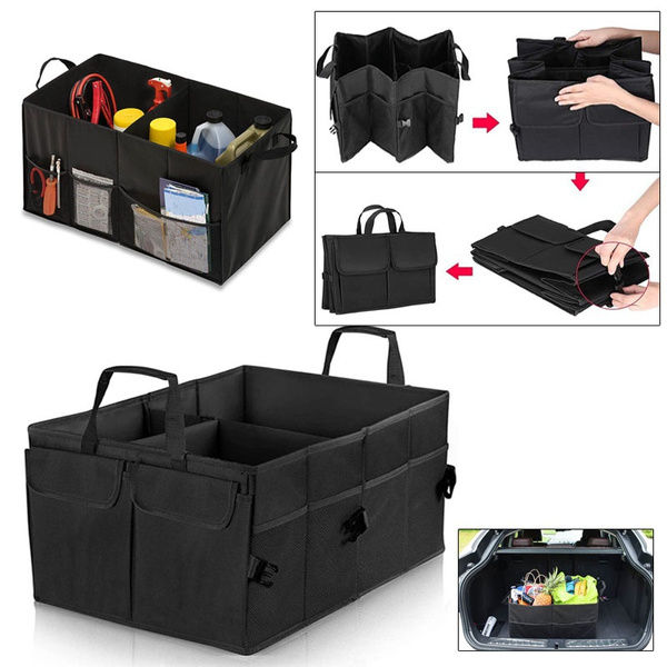 1 * Car Boot Tidy Bag Storage Box Organiser Travel Holder Foldable  Collapsible
