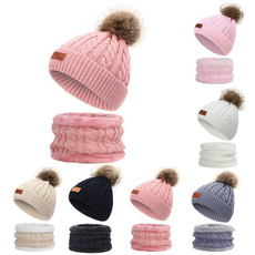Warm Hat, babyknittedcap, Cotton, Winter