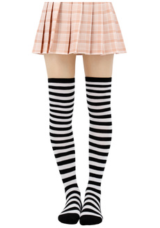 stripedstockingsgirl, stripedstockingswoman, kneehighsock, overkneesock