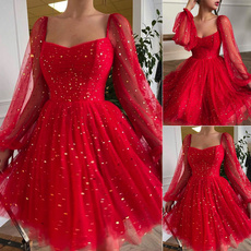 Plus Size, Lace, Evening Dress, Dress