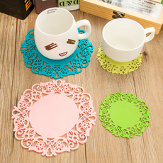 tablemat, DIAMOND, Coasters, Lace