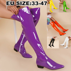 hightube, Tallas grandes, Leather Boots, leather