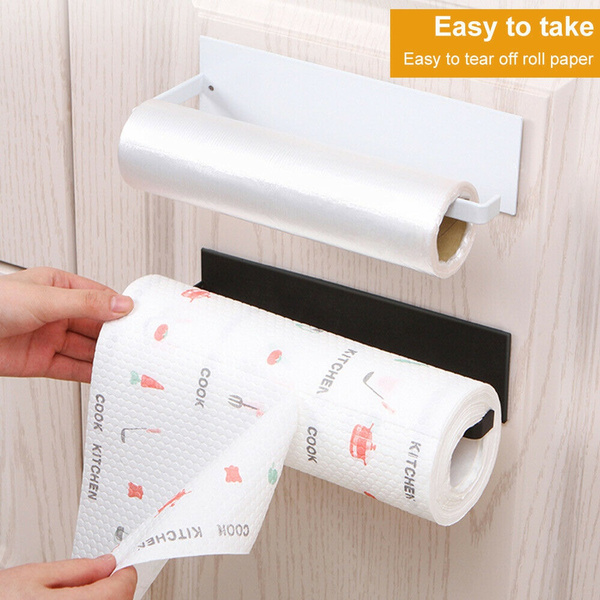 Kitchen Paper Towel Holder Under Toilet Roll Holder Wall