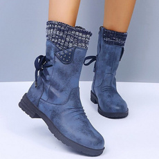 Fashion, femaleroundtoethickheelshort, Spring, femalewinterantiskidsnowboot