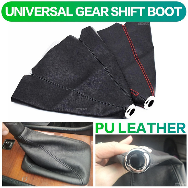 Universal Black Car Styling Gear Shift Knob Boot For Lever Stick