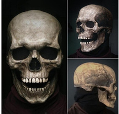 latex, Head, Toy, skull