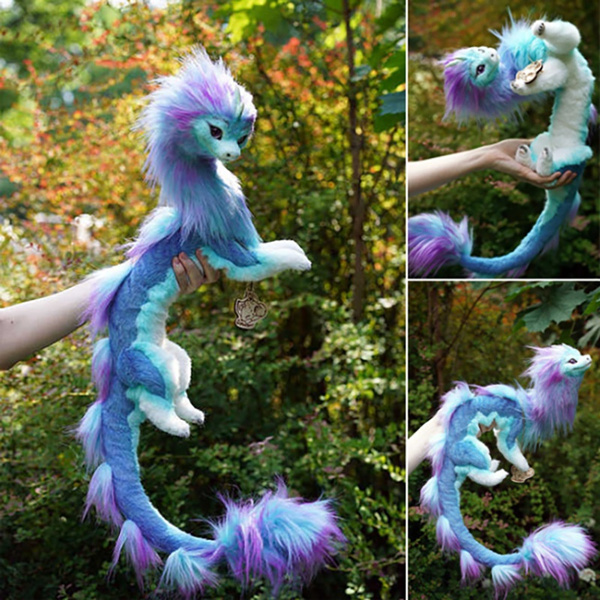 fluffy dragon toy