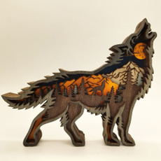 Decor, art, Christmas, Wooden