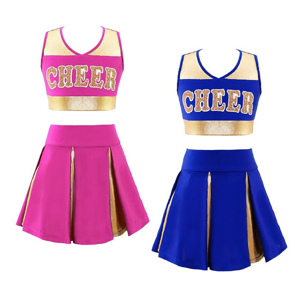 Little Girls' Kids Cheerleading Costume 