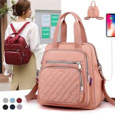 Shoulder Bags, usb, rucksack, School Backpack
