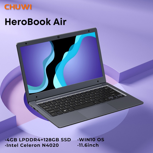 CHUWI HeroBook Air Intel Celeron N4020 Dual Core 4GB 128GB SSD