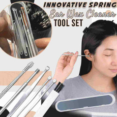 Cleaner, Stainless Steel Tools, Spring, earwax