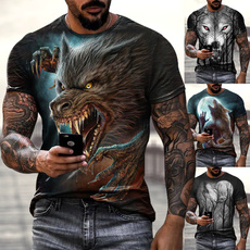 Mens T Shirt, Moda, werewolf, T Shirts