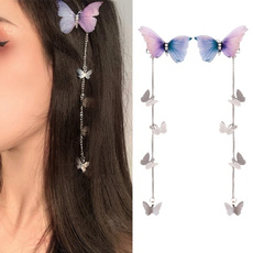 butterfly, Antique, Tassels, fairy