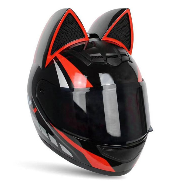 1pc ABS.Fashion Ear type Full Face Motorcycle Safe Helmet Off-road ...