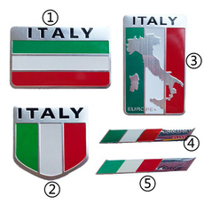 Car Sticker, Italy, italysticker, italyflagsticker