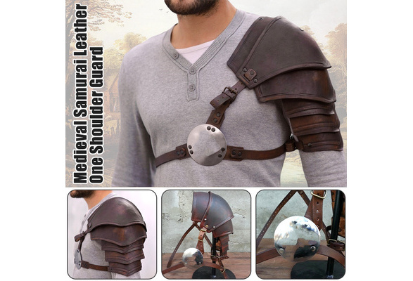 Details about   Medieval Shoulder Armor Gladiator Samurai Battle Knight Pauldrons Viking Costume 