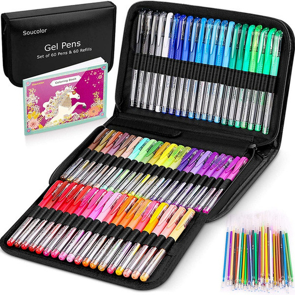 Gel Pens & Colored Pencils for Bible Journaling or Coloring