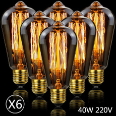 Antique, lights, retrobulb, Home Decor