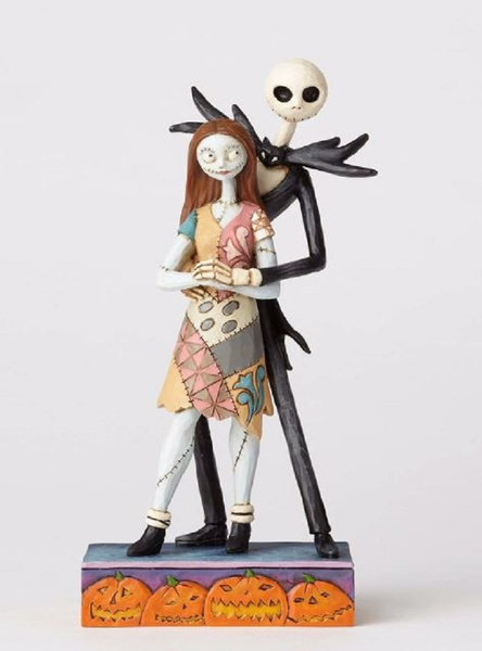 Jim Shore Disney Fated Romance Jack Skellington and Sally Figurine ...