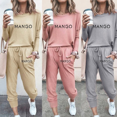 Fashion, pants, Spring, hoodiesuit