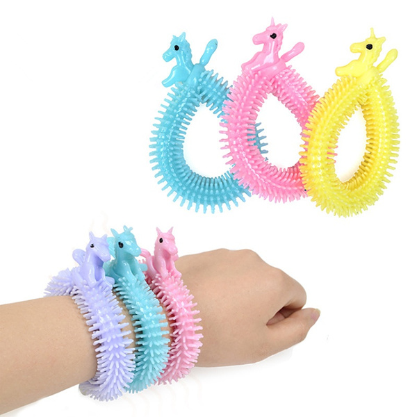 Bracelet Fidget Toys Textured Sensory Toys Worm Noodle Textured