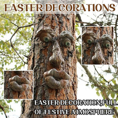 easterdecoration, Funny, Decoración, Exterior
