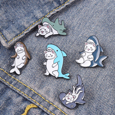 Shark, pinsset, Ювелірні вироби, Значки