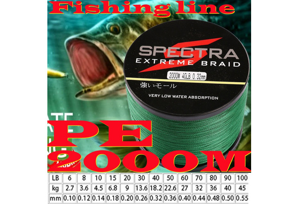 New Japan Super 500M/1000M/2000M PE braided line deep sea fishing