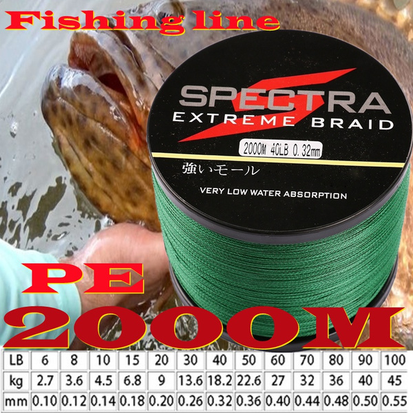 New Japan Super 500M/1000M/2000M PE braided line deep sea fishing