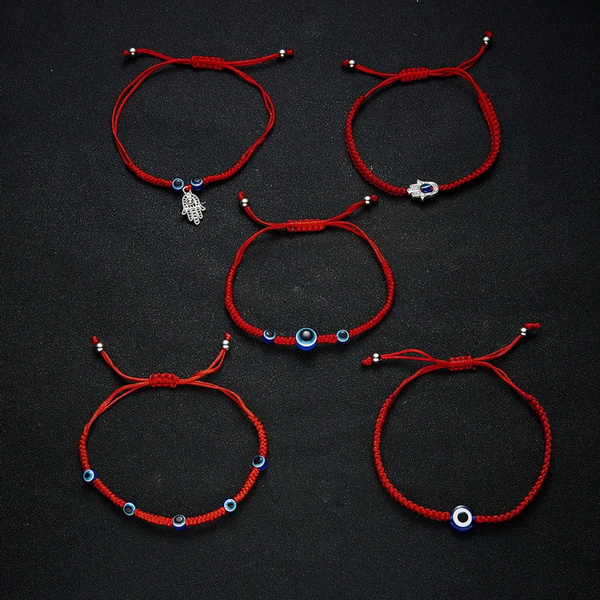 Evil Eye Bracelet Charm Blue 