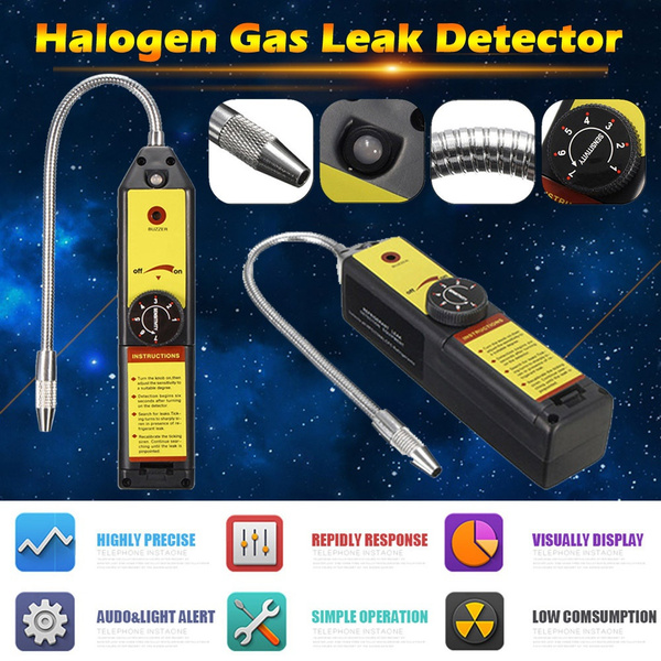 Freon Leak Detector Halogen Leak Detector Refrigerant Gas HVAC R22