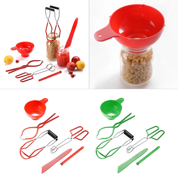 6-Piece Canning Supplies Kit,Jar Lifter,Canning Fu... – Vicedeal