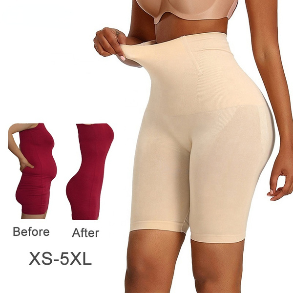 High Waist Body Shaper Thongs Shapewear For Women Panties Tummy