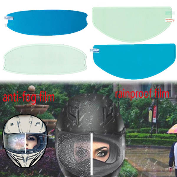 Universal Helmet Antifog and Rainproof Film Helmet Clear Lens Film for