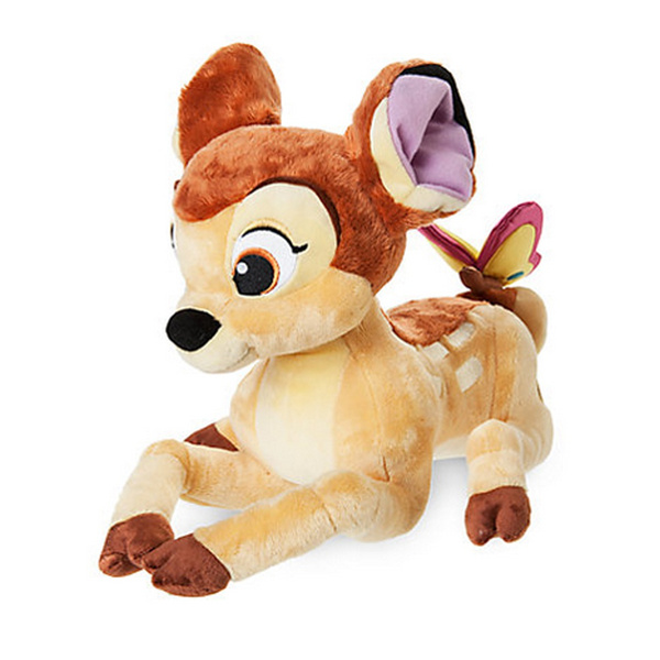 Disney Bambi 27cm Bambi With Butterfly Soft Plush Toy