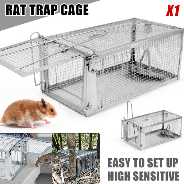 Live Animal Pest Rodent Rat Trap Cage Mouse Trap Mouse Control Bait Catch 