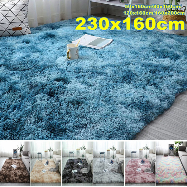 7 Colors 5 Sizes Large Soft Fluffy, How Big Is A 5 By 7 Area Rug In Cm