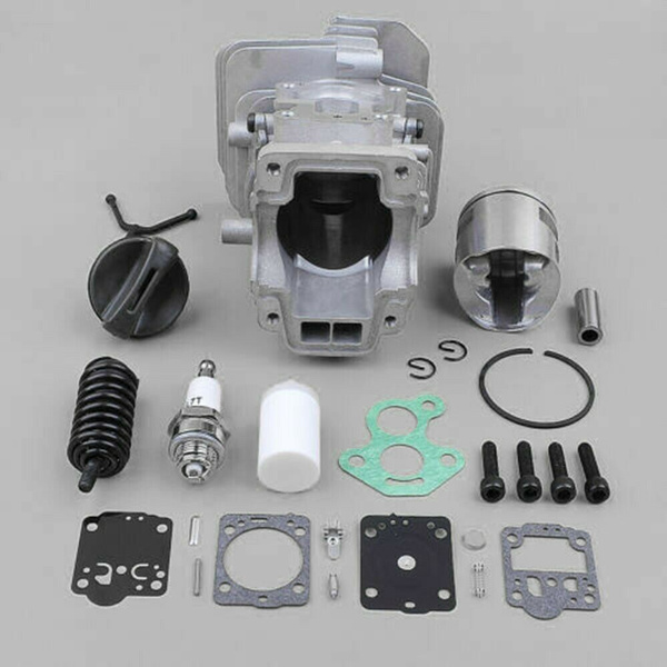 Cylinder Piston Spark Plug Kit For Husqvarna 435 435e 440 440e 440 II