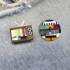 tvbrooch, brooches, Jewelry, Gifts
