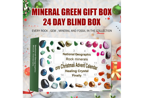 National Geographic Rock, Mineral & Fossil Advent Calendar by