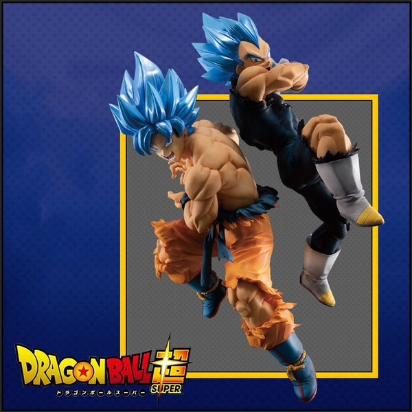 Anime Dragon Ball Super SSGSS Goku＆vegeta VS Broly Collectible ...