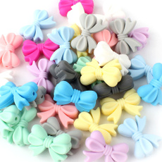 Baby, bowknot, babystuff, siliconeteether