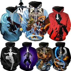 3D hoodies, avatarthelastairbender, Casual Hoodie, airbender