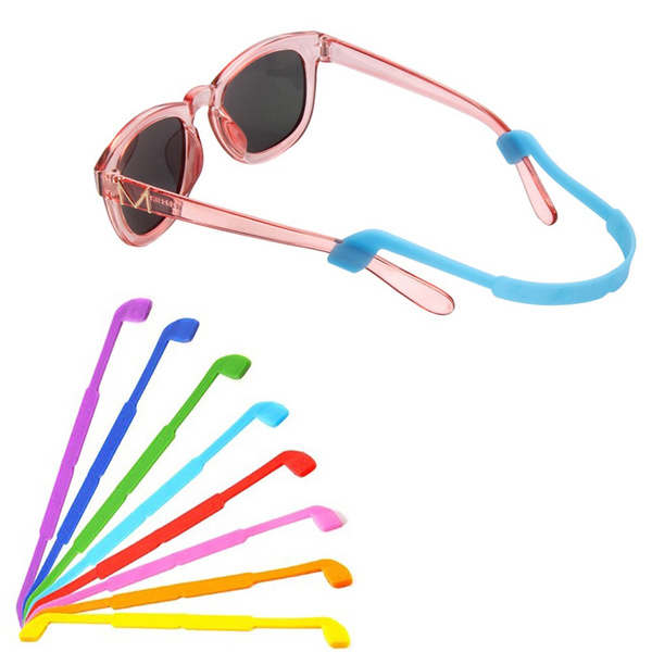 Silicone Kids Child Eyeglasses Strap Glasses Sunglasses Sports Band Cord Holder 